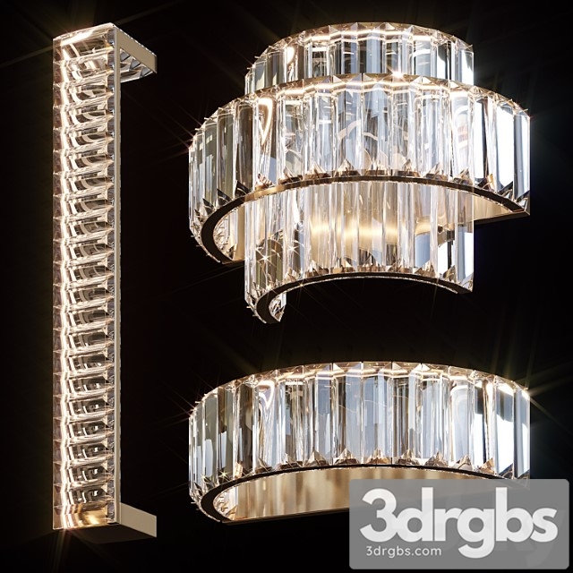 Wall Lamps Newport 8441 8442 8443 3dsmax Download - thumbnail 1