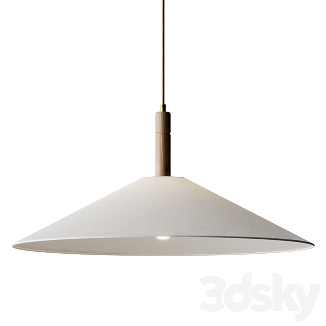 West Elm Devon Pendant Lamp 3ds Max - thumbnail 1