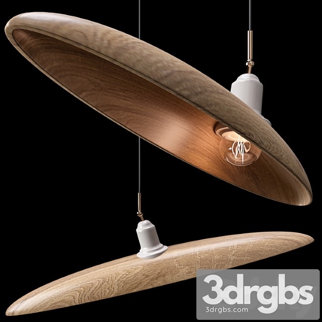 Willlustr wood pendant light - thumbnail 1