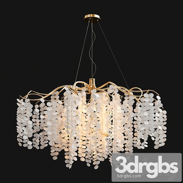 Willow cascading chandelier - thumbnail 1