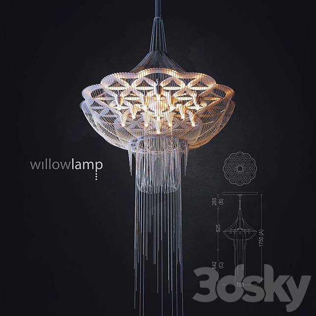 WILLOWLAMP – FLOWER OF LIFE 3DSMax File - thumbnail 1