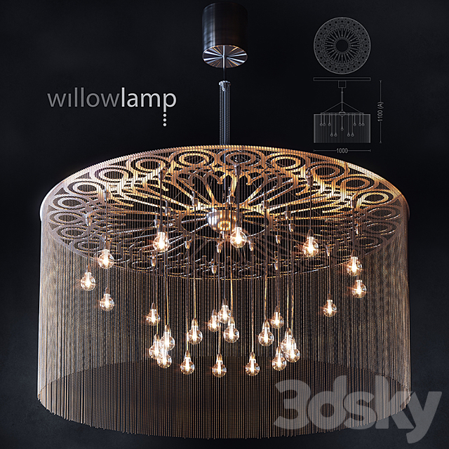 WILLOWLAMP – NGOMA DRUM 3DSMax File - thumbnail 1