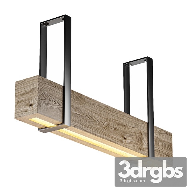 Wood beam lighting - thumbnail 1