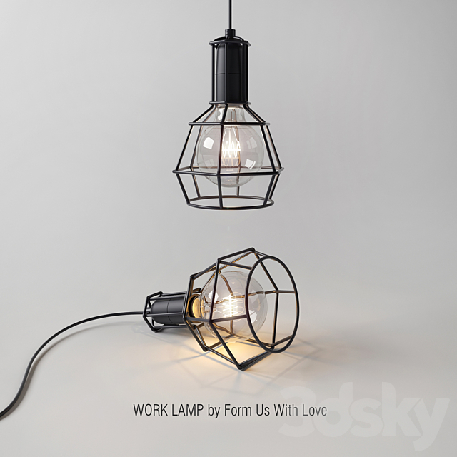 Work Lamp 3DSMax File - thumbnail 1