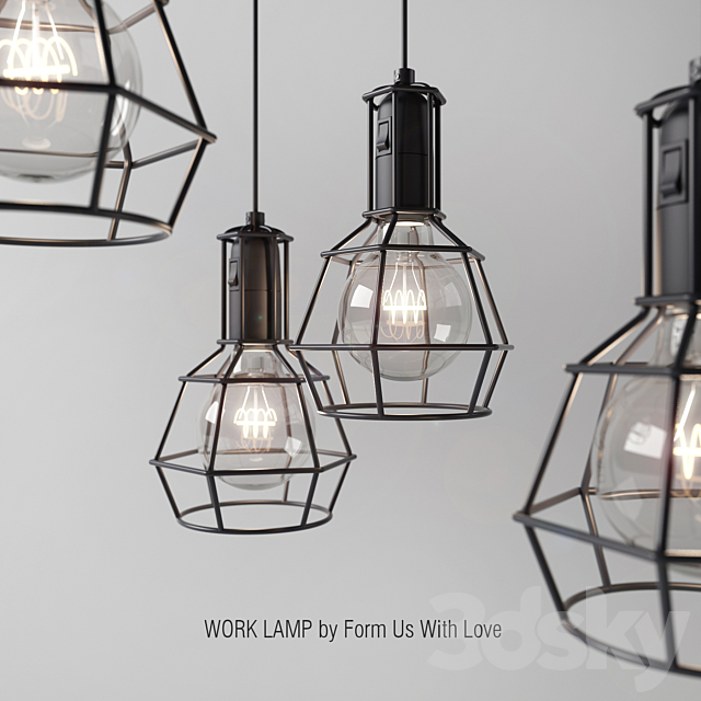 Work Lamp 3DSMax File - thumbnail 2