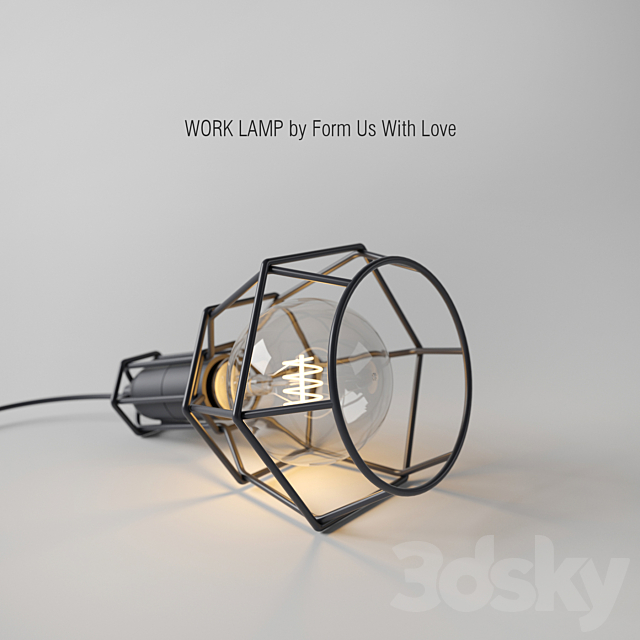 Work Lamp 3DSMax File - thumbnail 3