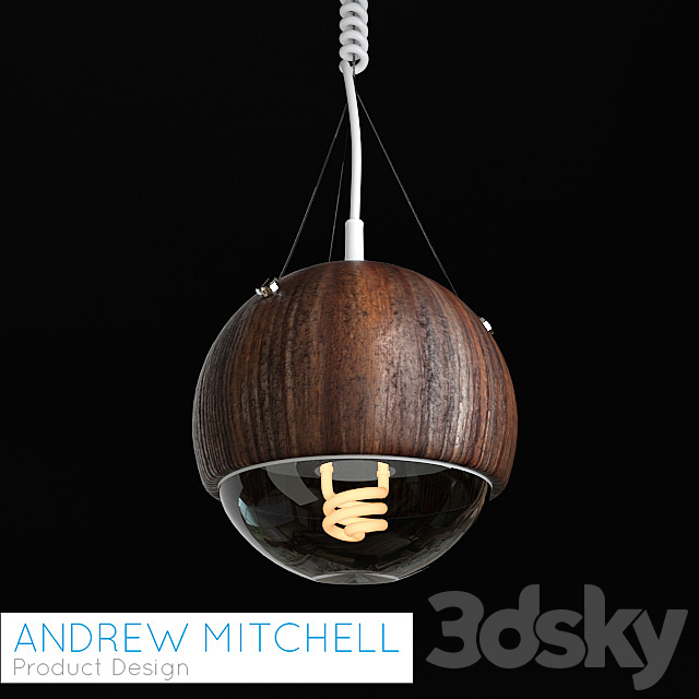 Wrecking Ball Lamp 3DS Max Model - thumbnail 2