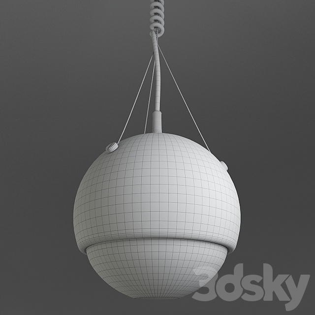 Wrecking Ball Lamp 3DS Max Model - thumbnail 3