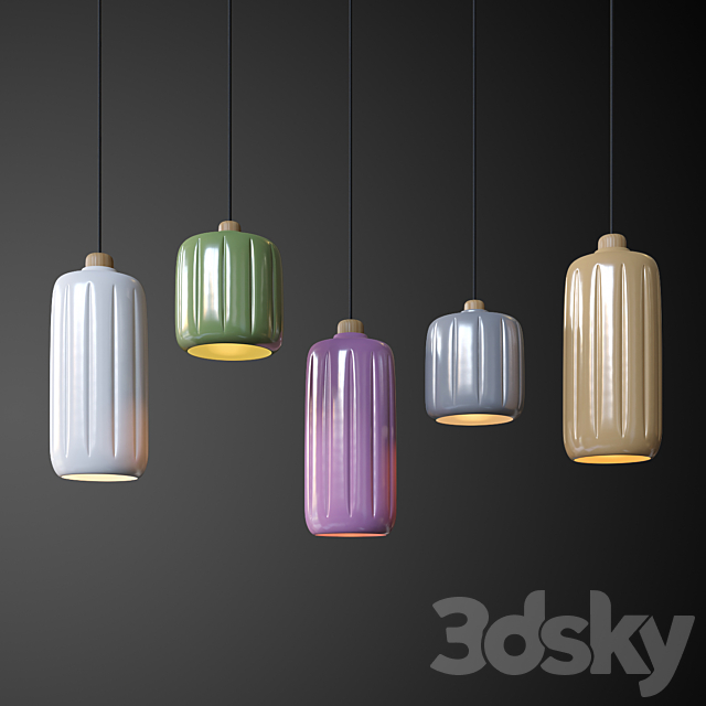 Zanolla – Cosse pendant 3DSMax File - thumbnail 1