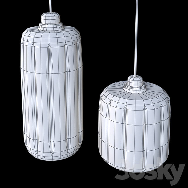 Zanolla – Cosse pendant 3DSMax File - thumbnail 3