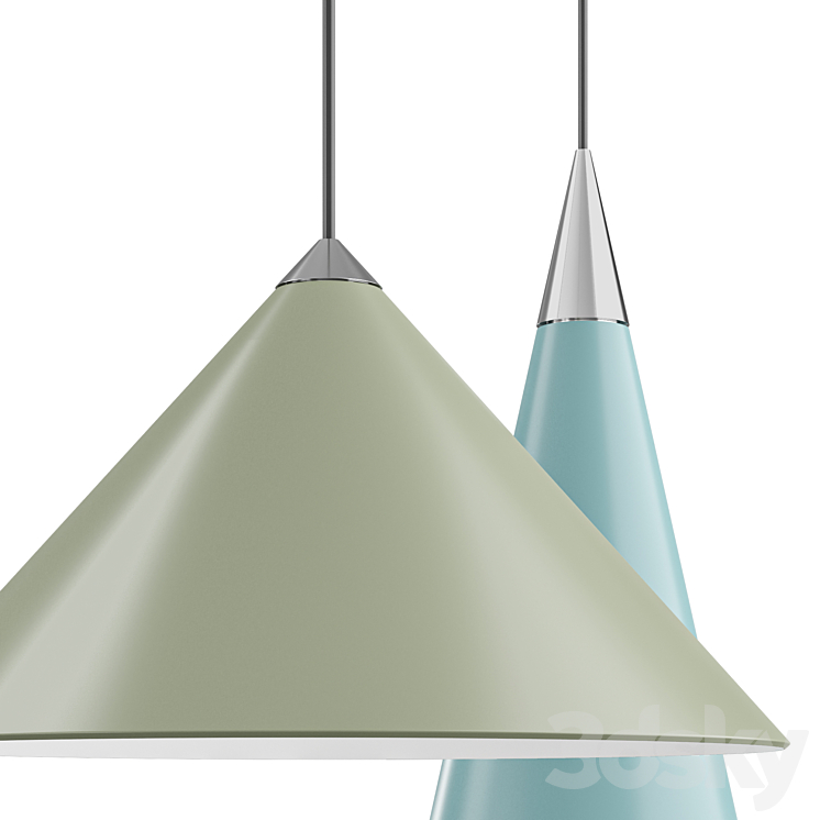 ZAVA JEENA CONO | Hanging lamp 3DS Max Model - thumbnail 2