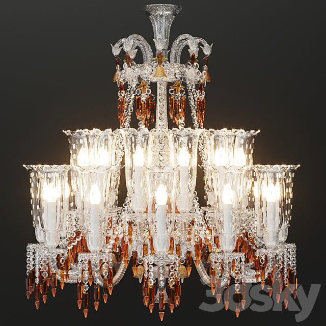 zenith charleston baccarat 3DSMax File - thumbnail 1