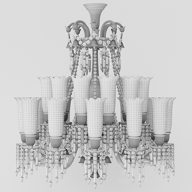 zenith charleston baccarat 3DSMax File - thumbnail 2