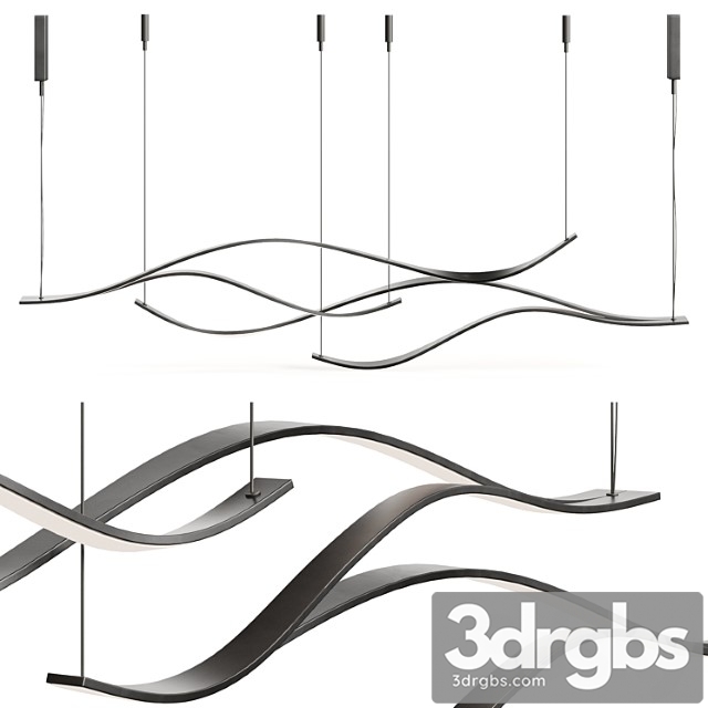 Zenqdesigns Creative Abstract Chandelier 2 3dsmax Download - thumbnail 1