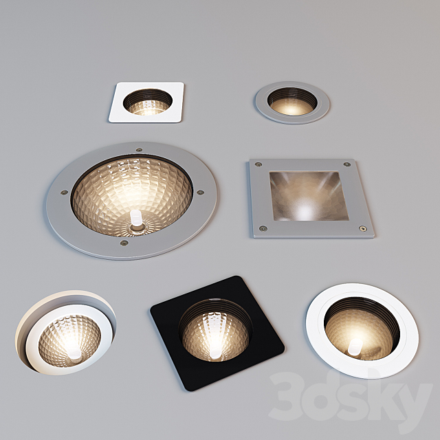 4 built-in lights 3DSMax File - thumbnail 1