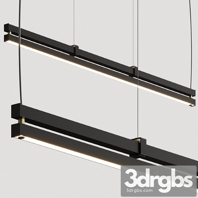 Andcosta Duplo S1180 Pendant Lamp 3dsmax Download - thumbnail 1