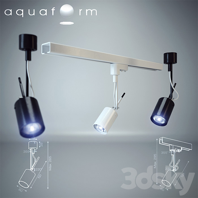 Aquaform Petpot Fine Lamp 3DS Max Model - thumbnail 1