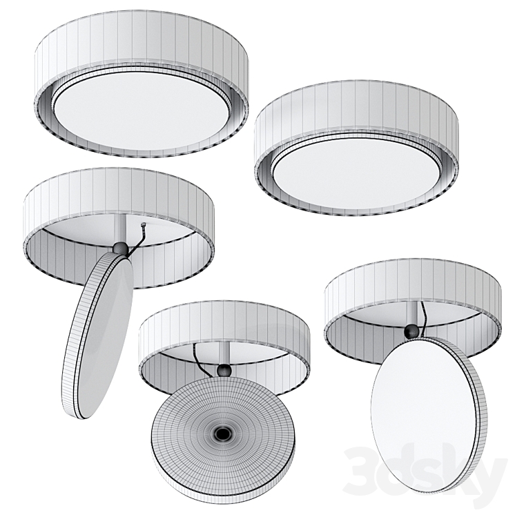 Avveni Downlight frameless by Sattler 3DS Max Model - thumbnail 2