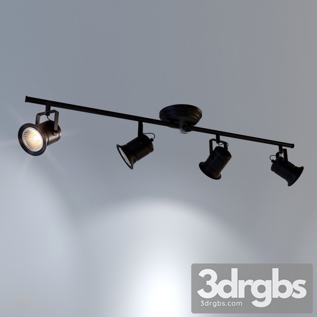 Black Spot Light 3dsmax Download - thumbnail 1