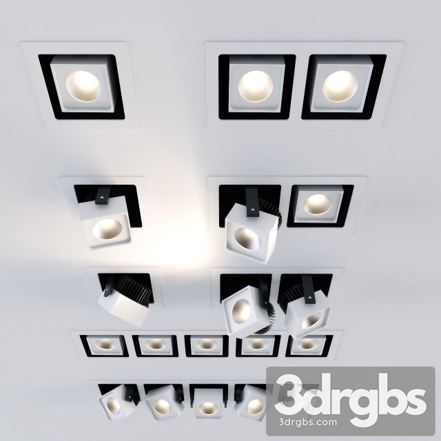 Bravo Spot Light Set 3dsmax Download - thumbnail 1