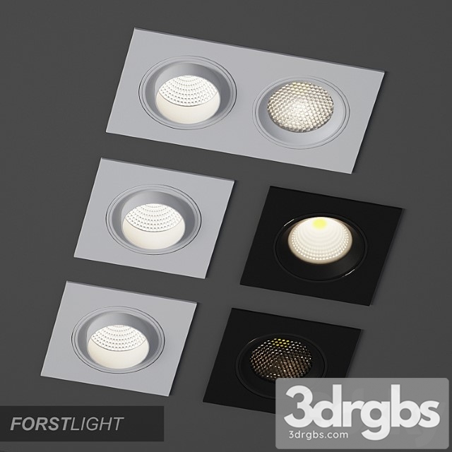 Built-in forstlight modular lamp 3dsmax Download - thumbnail 1