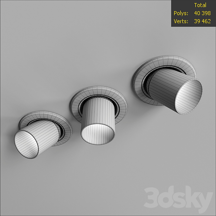 built-in lamp Xs 3DS Max - thumbnail 2