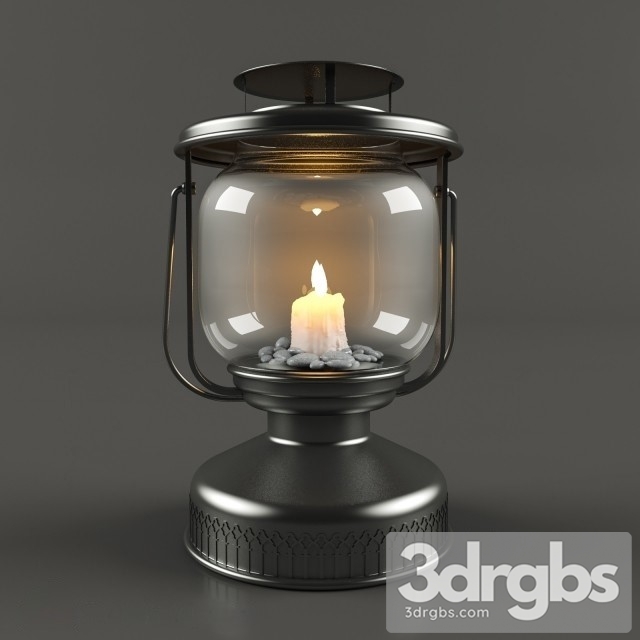 Candle Decor 3dsmax Download - thumbnail 1