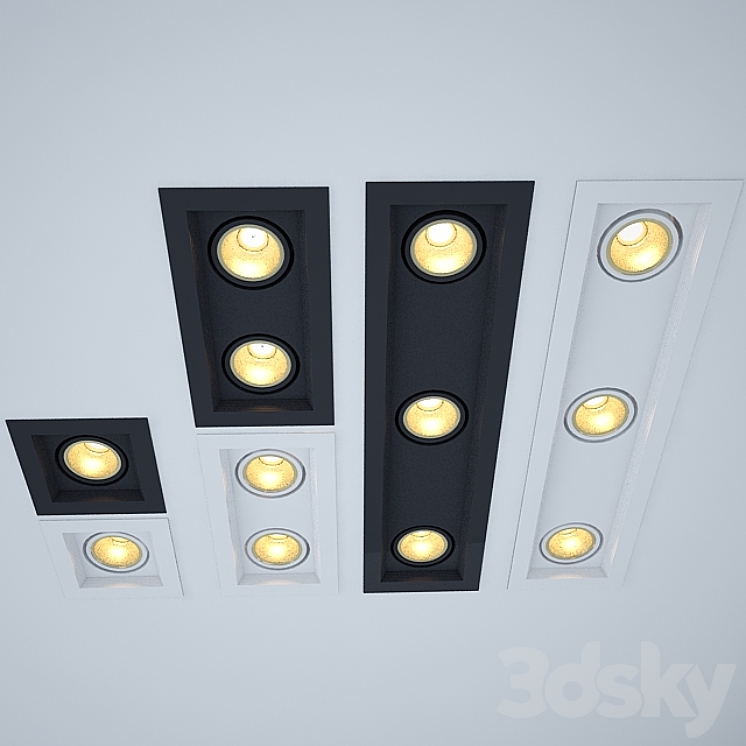 Cardan lamps from the company Ledion Opto 3DS Max - thumbnail 1