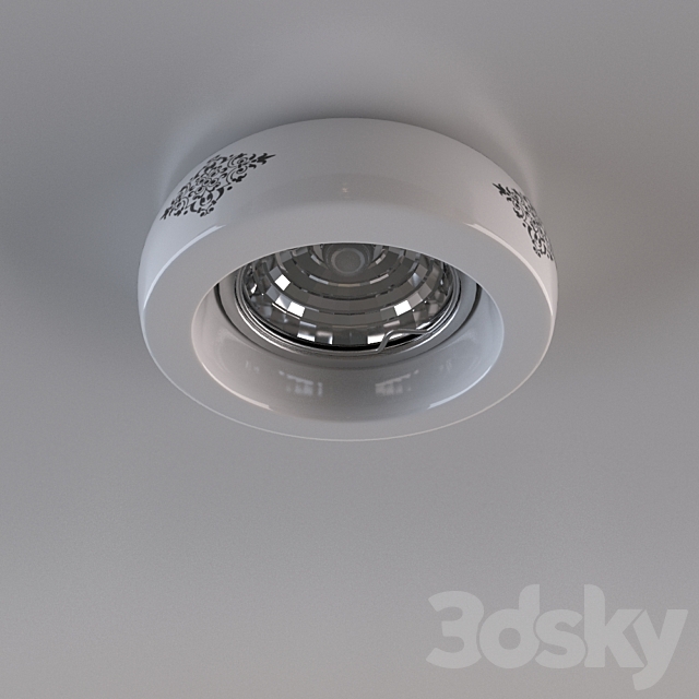 ceiling lamp 3DSMax File - thumbnail 2