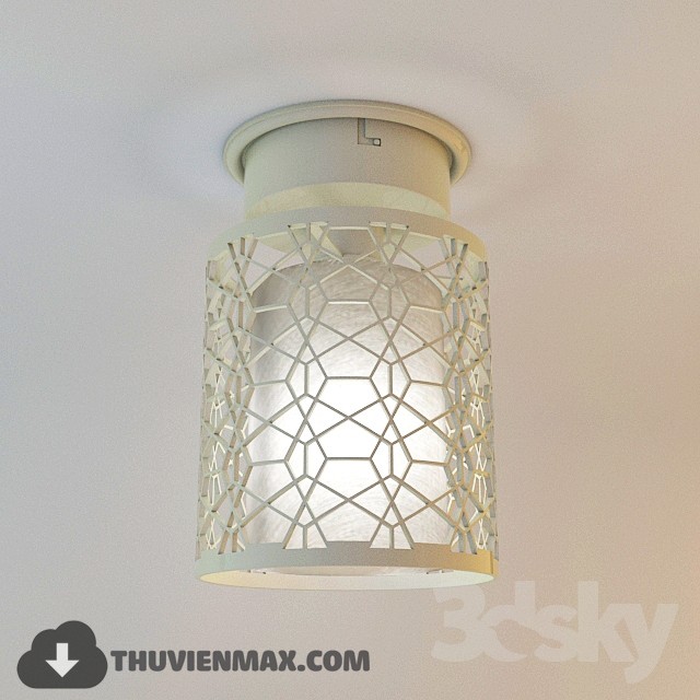 Ceiling lamp ADLER 3DS Max - thumbnail 3