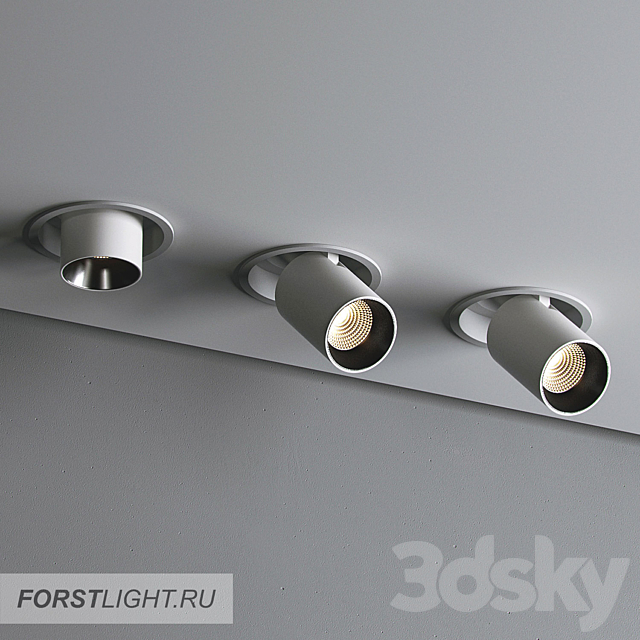 Ceiling lamp Forstlight Cross 12 3DSMax File - thumbnail 1