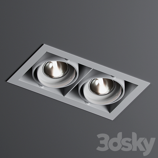 Ceiling lamp MINIGRID IN 2 50 Delta Light 3DSMax File - thumbnail 1