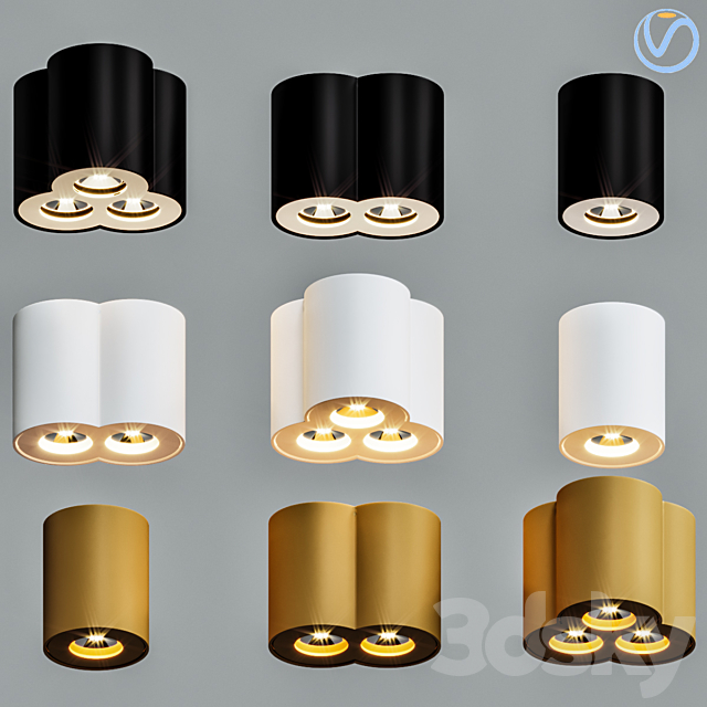 Ceiling Lamps CENTRSVET 31 3DSMax File - thumbnail 1