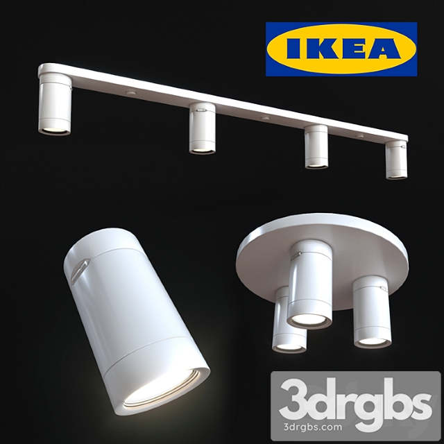 Ceiling spotter ikea nimona 3dsmax Download - thumbnail 1