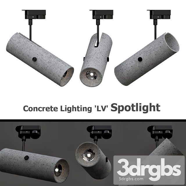 Concrete lighting & 3dsmax Download - thumbnail 1