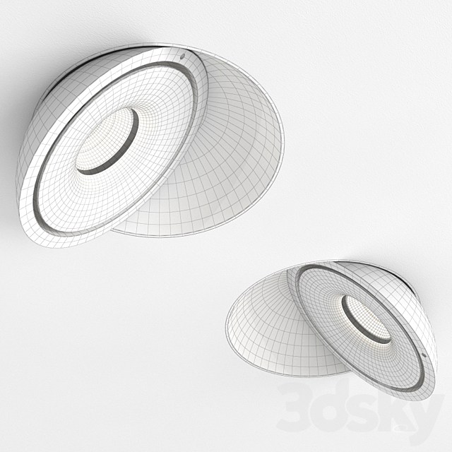 Delta Light TWEETER TRIMLESS 3DS Max Model - thumbnail 3