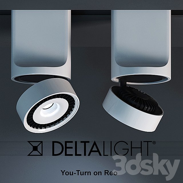 DeltaLight You Turn on Reo 3DSMax File - thumbnail 1