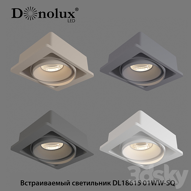 DL18615 01WW-SQ 3DS Max - thumbnail 1