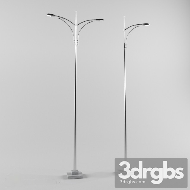 F6 Street Light 3dsmax Download - thumbnail 1