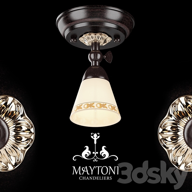 Fixture Maytoni ECO001-01-R 3DSMax File - thumbnail 1