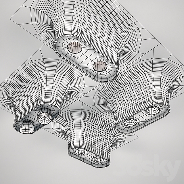 FLOS “Uso Boob 600 2L” 3ds Max - thumbnail 2