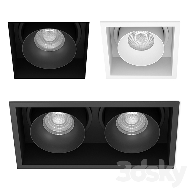 Foton Look + Trim series of integrated luminaires (Centersvet) 3ds Max - thumbnail 1