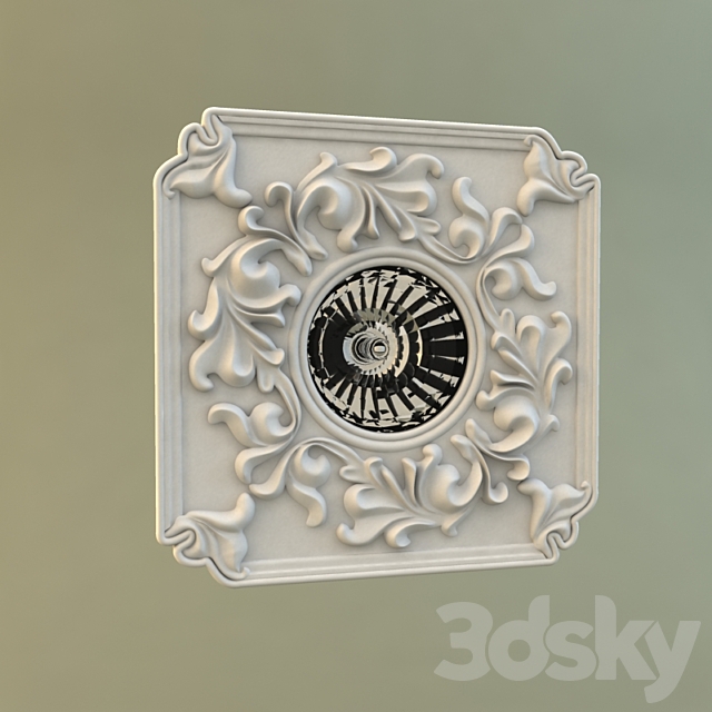 Lamp decorative 3DSMax File - thumbnail 1