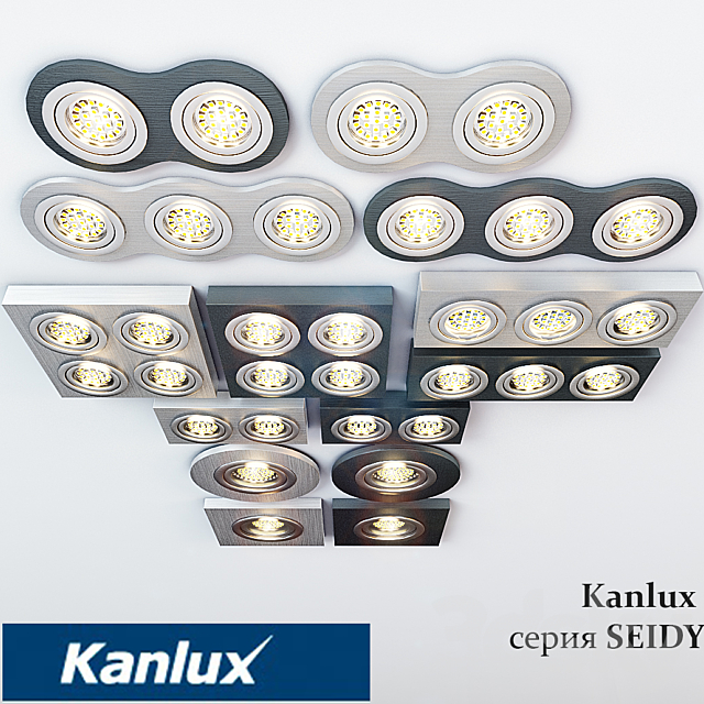 Lamps Kanlux series SEIDY 3DSMax File - thumbnail 1