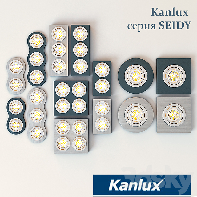 Lamps Kanlux series SEIDY 3DSMax File - thumbnail 2