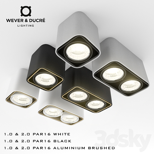 Lamps Wever & Ducre Docus 3DSMax File - thumbnail 1