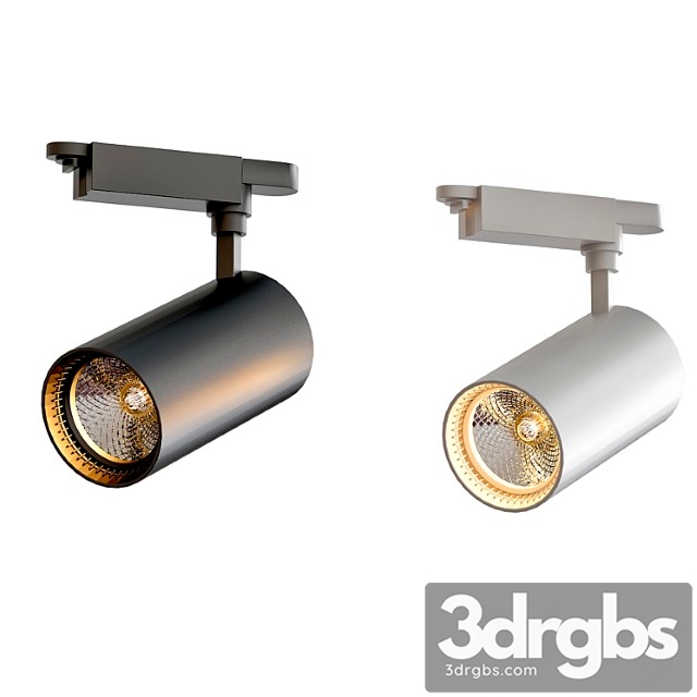 Led cob track rail light ac85- 265v 3dsmax Download - thumbnail 1