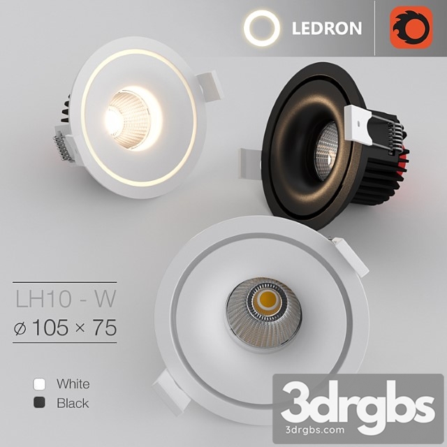 Ledron lh10-w 3dsmax Download - thumbnail 1