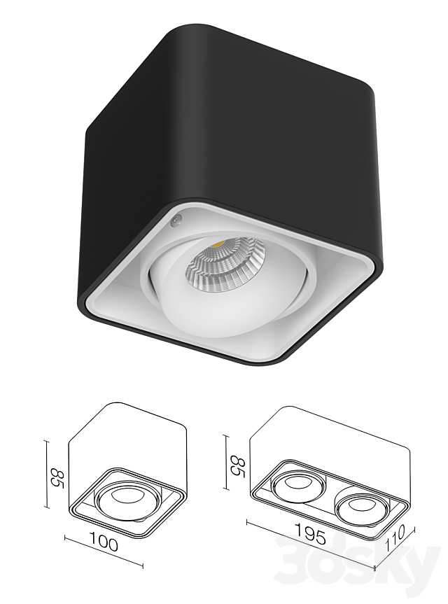 Ledron tubing 3DSMax File - thumbnail 2