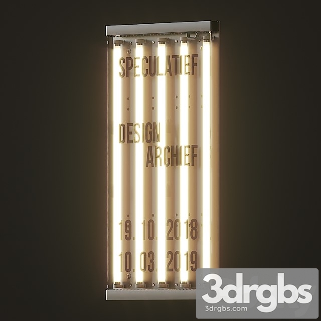 Light sign 3dsmax Download - thumbnail 1